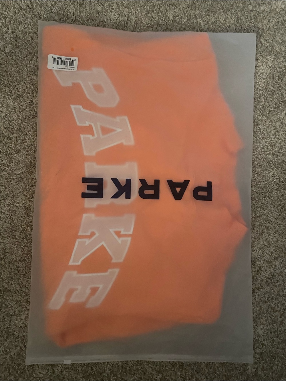 Creamsicle/Rose parke mockneck - Picture 2 of 3